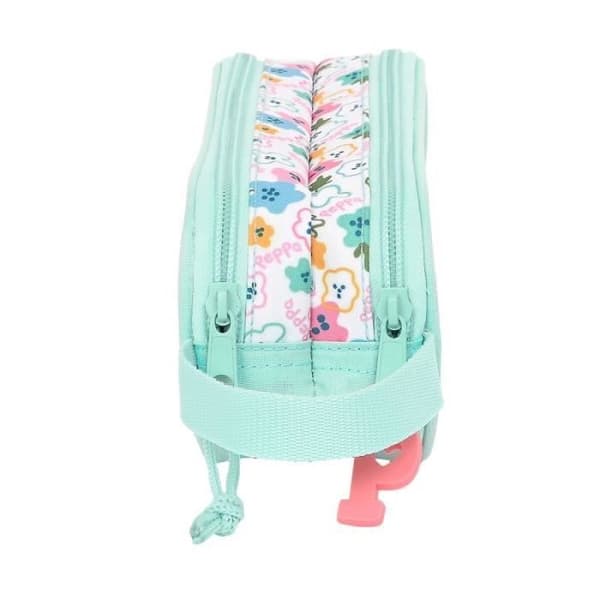 Skolväska - Peppa Pig - Mysigt hörn - Ljusblå - Polyester 300D - 21 x 8 x 6 cm