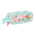 Miniatyrbild 1 av 4: Skolväska - Peppa Pig - Mysigt hörn - Ljusblå - Polyester 300D - 21 x 8 x 6 cm