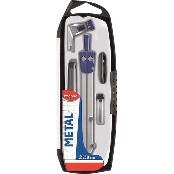Maped - Fodral med kompass och tillbehör (5 delar)