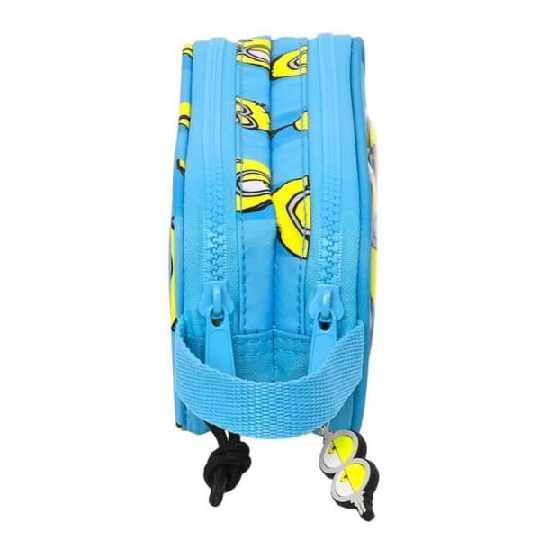 Skolpennfodral - Minions - Minionstatic - Blå - 300D polyester - 21 x 8 x 6 cm