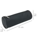 Miniatyrbild 2 av 2: Vanligt runt pennfodral WAYTEX 931280 - 21cm Diameter 7,5cm Textil Vanligt svart