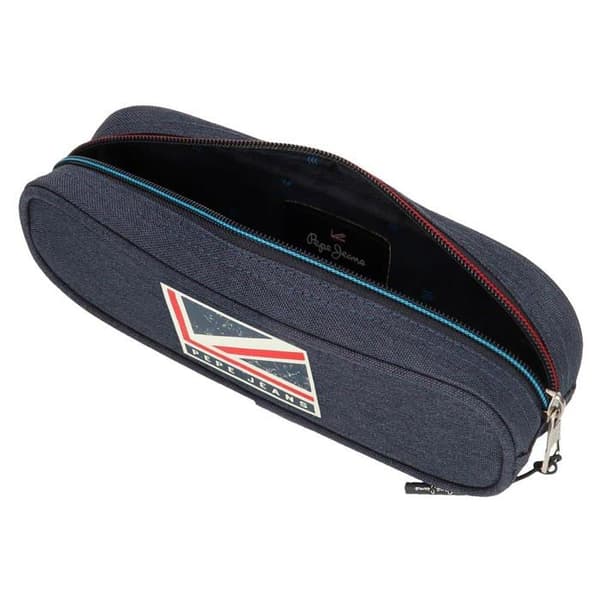 Pepe jeans pennfodral - 6464021 - Aidan Blå fodral 22 x 7 x 3 cm Polyester