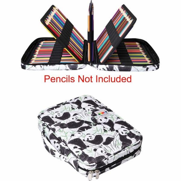 Etui för penna Bomkee - BMKBD-220-UK-Vit Panda