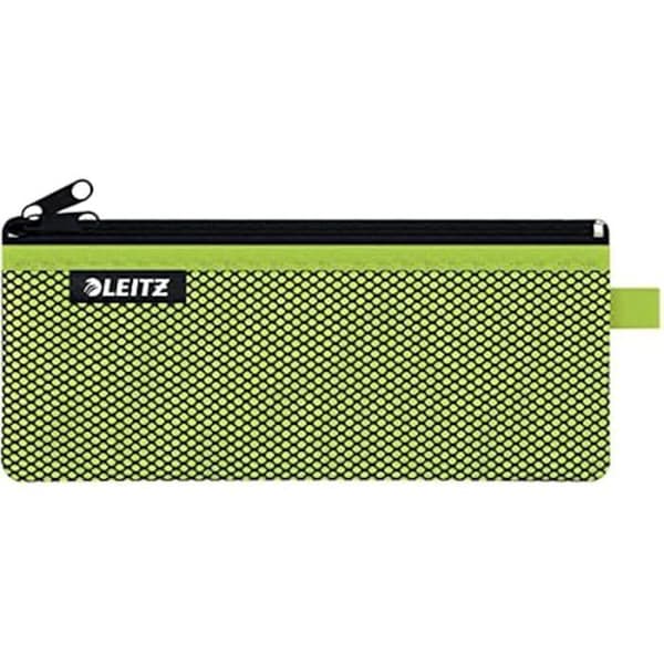 Necessär - LEITZ - WOW - Tvättbar nylon - Kompakt 21x8,5 cm - 2 praktiska fickor