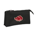 Miniatyrbild 1 av 3: Tredubbel Carry-all Naruto Svart 22 x 12 x 3 cm