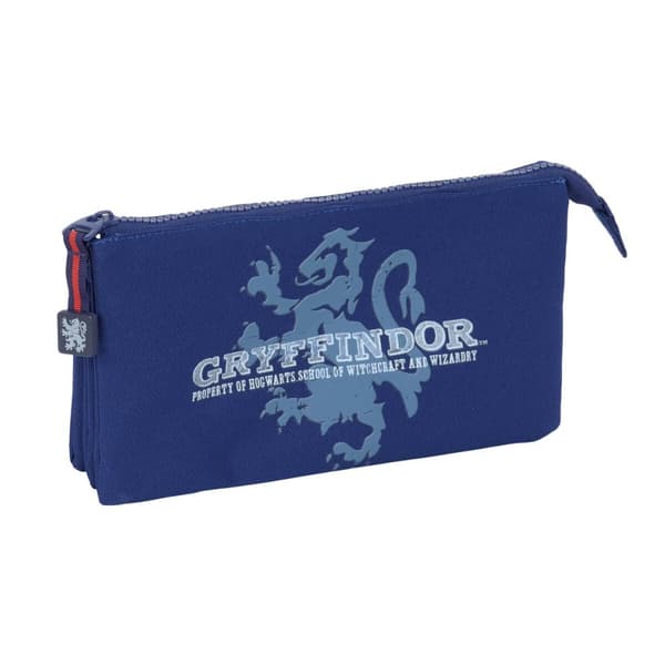 Tredubbel Carry-all Harry Potter Captain Marinblå 22 x 12 x 3 cm
