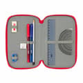 Miniatyrbild 2 av 6: Trippel pennfodral Hello Kitty Iconic Vit Röd 12,5 x 19,5 x 5,5 cm 37 Delar