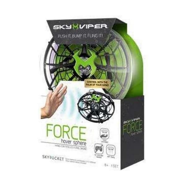 Drönare - Bizak - Sky Viper Force Hover Sphere - Hinderdetektering - Rörelsekontroll - +8 år