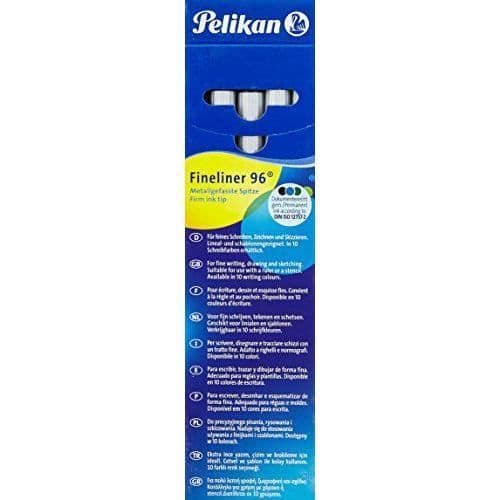 Kontorsmaterial - Pelikan - 96ef - Fineliner - 0,3 mm - Grön färg