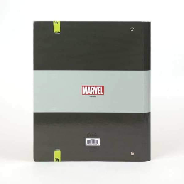 Ringbindning - Marvel - A4 - Grön - 4 ringar - 26 x 32 x 4 cm