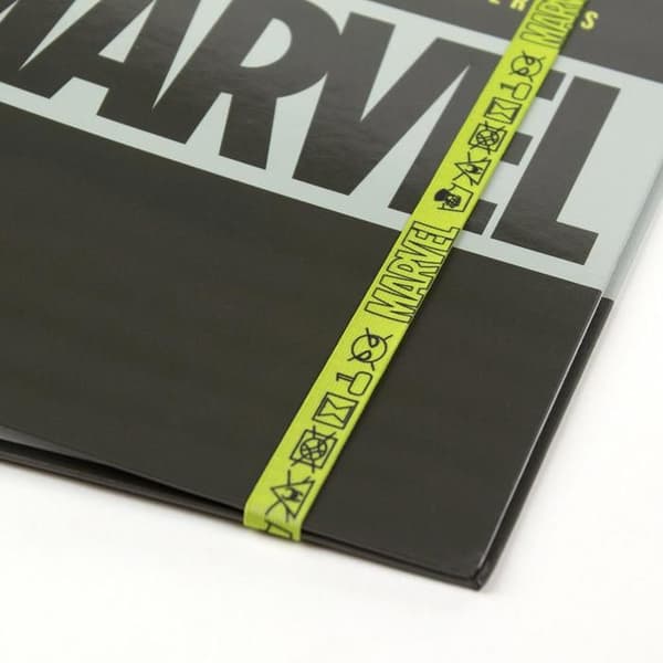 Ringbindning - Marvel - A4 - Grön - 4 ringar - 26 x 32 x 4 cm