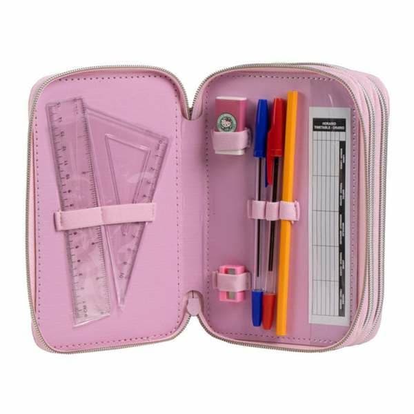 Penalhus Hello Kitty Pink 12,5 x 6,5 x 19,5 cm