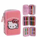 Miniatyrbillede 1 af 5: Penalhus Hello Kitty Pink 12,5 x 6,5 x 19,5 cm