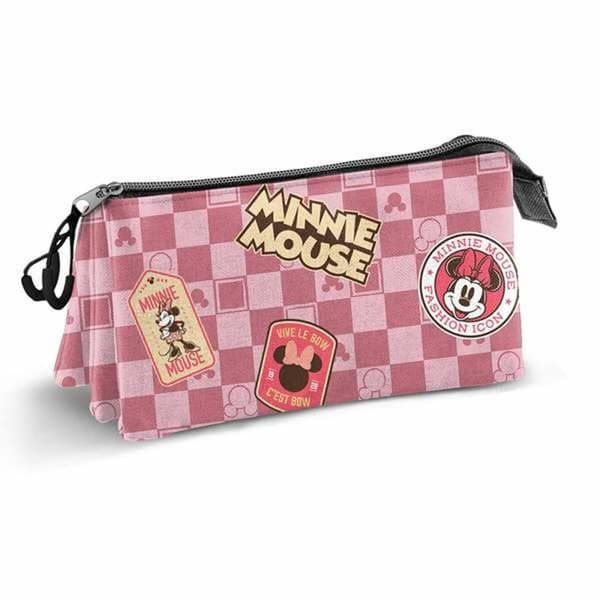 Tredobbelt bæretaske Minnie Mouse