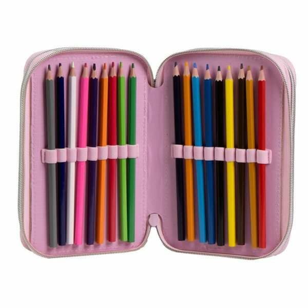 Penalhus Hello Kitty Pink 12,5 x 6,5 x 19,5 cm