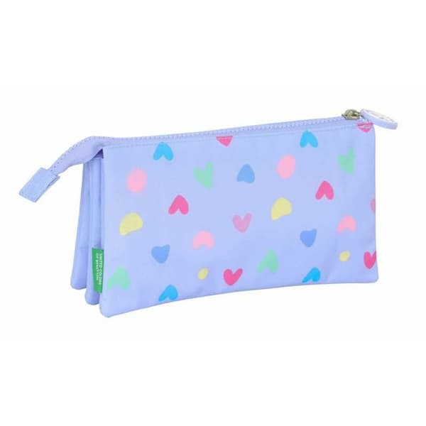 Trippelbag Benetton Lila Syrin 22 x 12 x 3 cm