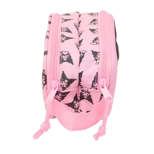 Dobbelt carry-all Kuromi Pink 21 x 8 x 6 cm