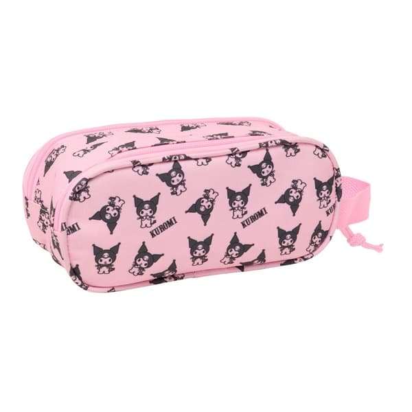 Dobbelt carry-all Kuromi Pink 21 x 8 x 6 cm