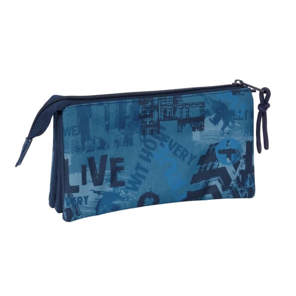 Flerbruksveske Safta New edition Marineblå 22 x 12 x 3 cm