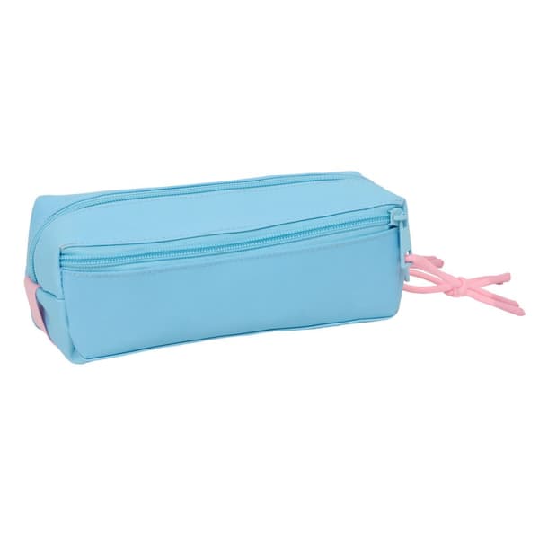 Trippelbag Lilo & Stitch Happy Himmelblå 22 x 8,5 x 6 cm