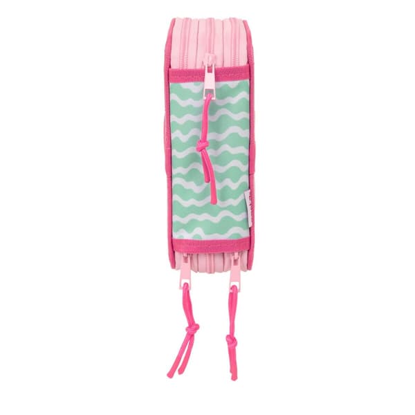 Tredobbelt Penalhus Lilo & Stitch Ice cream Pink 12,5 x 19,5 x 5,5 cm 37 Dele