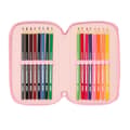 Miniatyrbillede 6 af 6: Tredobbelt Penalhus Lilo & Stitch Ice cream Pink 12,5 x 19,5 x 5,5 cm 37 Dele