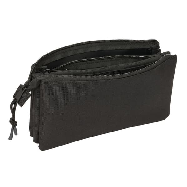 Tredubbel Carry-all Atlético Madrid Svart 22 x 12 x 3 cm