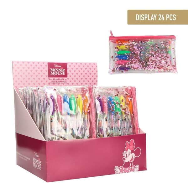 Penalhus Minnie Mouse Pink
