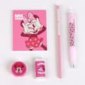 Pikkukuva 3 / 11: Koululaisen penaali lisätarvikkeilla Minnie Mouse Pinkki 6 Kappaletta