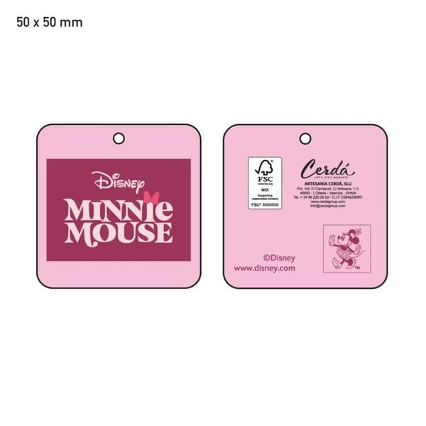 Koululaisen penaali lisätarvikkeilla Minnie Mouse Pinkki 6 Kappaletta
