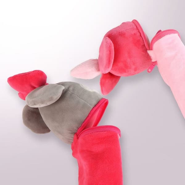 Koululaisen penaali lisätarvikkeilla Minnie Mouse Pinkki 6 Kappaletta