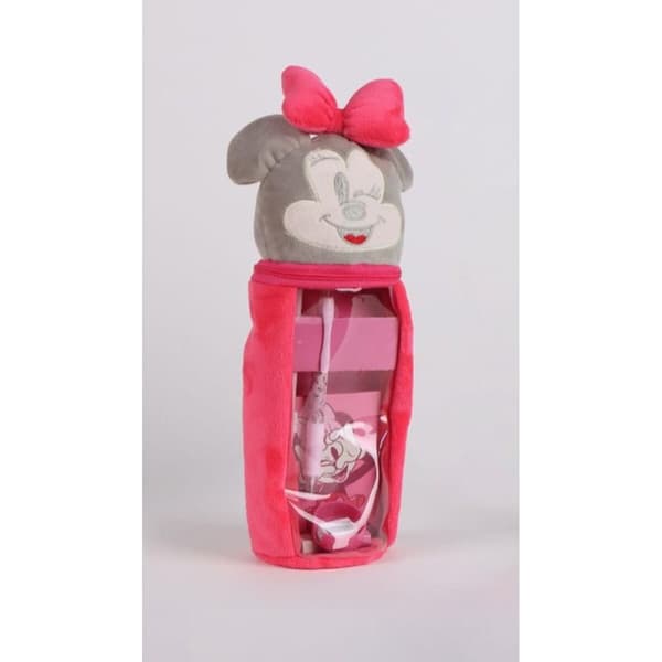 Pennal med tilbehør Minnie Mouse Rød 6 Deler