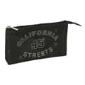Miniatyrbild 2 av 3: Tredubbel Carry-all Safta California Svart 22 x 12 x 3 cm
