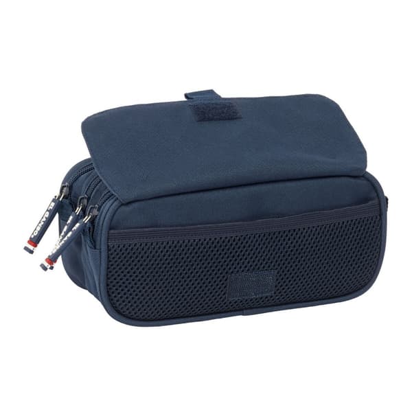 Tredubbel Carry-all El Ganso Eclipse Marinblå 21,5 x 10 x 8 cm