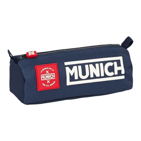 Penalhus Munich Storm Marineblå (21 x 8 x 7 cm)