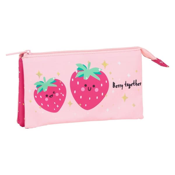 Kolmilokeroinen laukku Berry Brillant BlackFit8 Berry brilliant Pinkki 22 x 12 x 3 cm