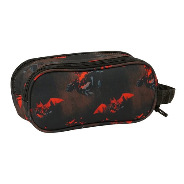 Dobbelt carry-all Batman Sort 21 x 8 x 6 cm 3D