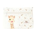 Miniatyrbillede 1 af 2: Dobbelt carry-all Sophie la Girafe Beige 23 x 16 x 3 cm
