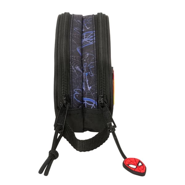 Dobbelt carry-all Spider-Man Attack Sort 21 x 8 x 6 cm