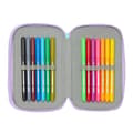 Miniatyrbillede 5 af 6: Tredobbelt Penalhus Frozen Spirit Syren 12,5 x 19,5 x 5,5 cm 37 Dele