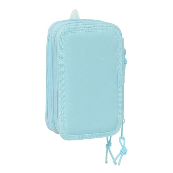 Tredobbelt Penalhus Furby Blå 12,5 x 19,5 x 5,5 cm 37 Dele