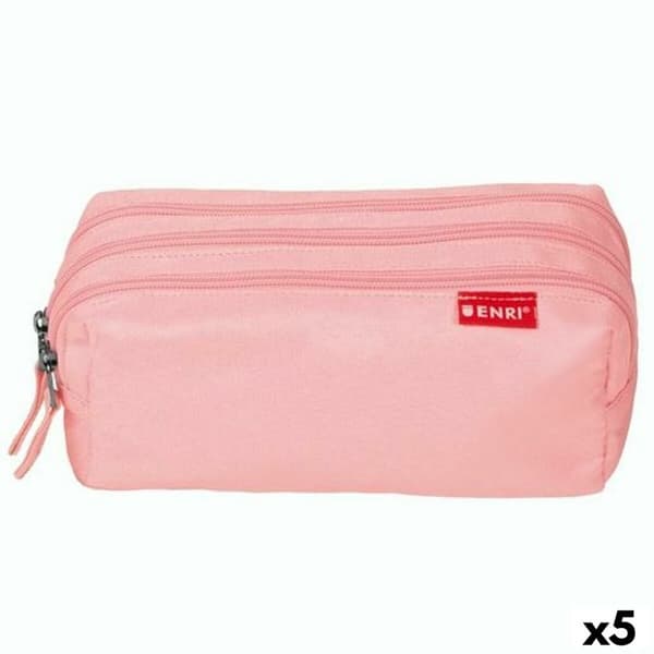 Penalhus ENRI Pink 21 x 7 x 11 cm (5 enheder)