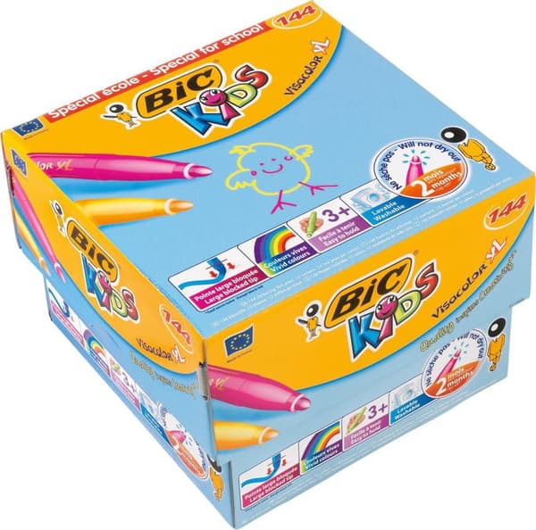 Fiberpenna BIC kids Visacolor XL 144/fp