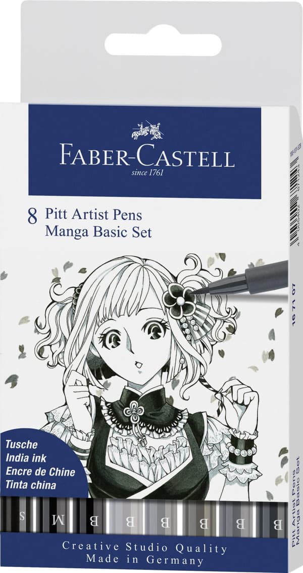 Fiberpenna Pitt Artist Manga 8/fp