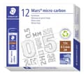 Miniatyrbild 2 av 2: Reservstift STAEDTLER 0,5mm 2H 12/fp 12st