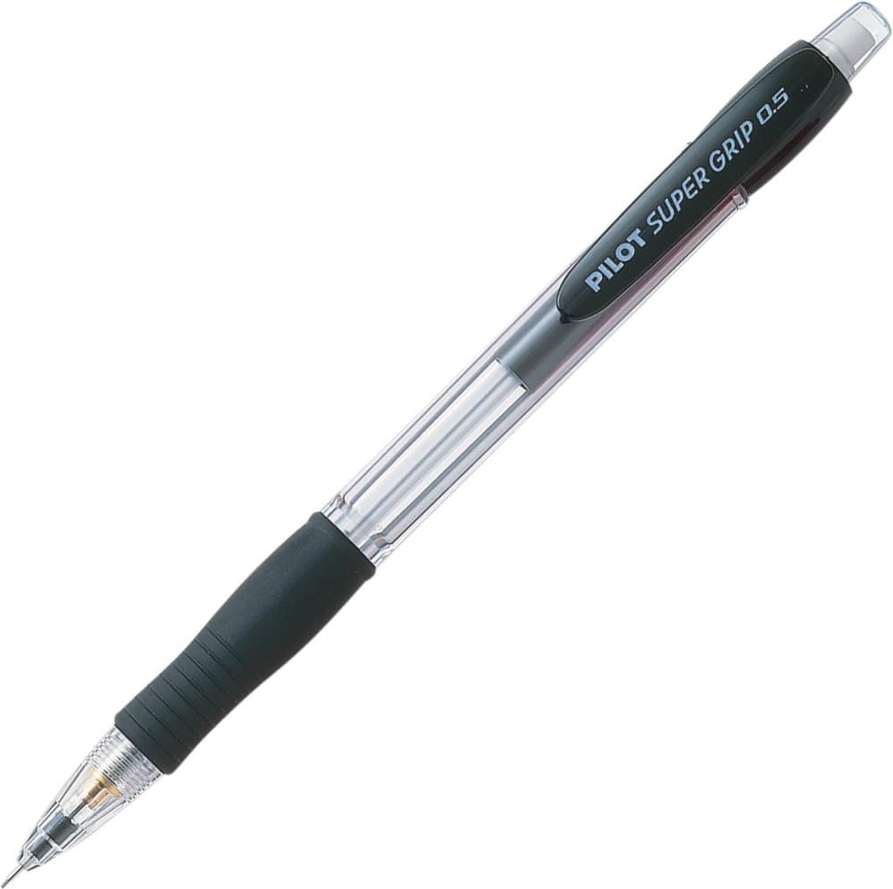 Stiftpenna PILOT SuperGrip 0,5mm svart 12st