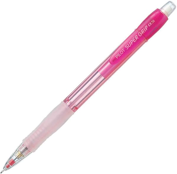 Stiftpenna PILOT Supergrip 0,5mm rosa 12st