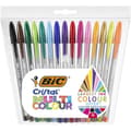 Miniatyrbillede 1 af 2: Sæt med Kuglepenne Bic Cristal Multicolor 15 Dele Multifarvet 0,42 mm (15 Dele)