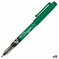 Miniatyrbillede 1 af 3: Pen med flydende blæk Pilot V Sign Grøn 0,6 mm (12 enheder)