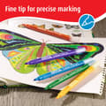 Miniatyrbild 5 av 7: Fiberpenna BEROL Fine svart 12/fp